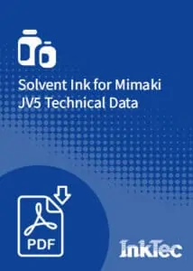 solvent ink for mimaki jv5 technical data
