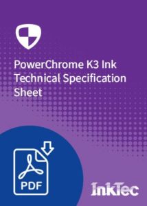 power chrome k3 ink technical specification sheet