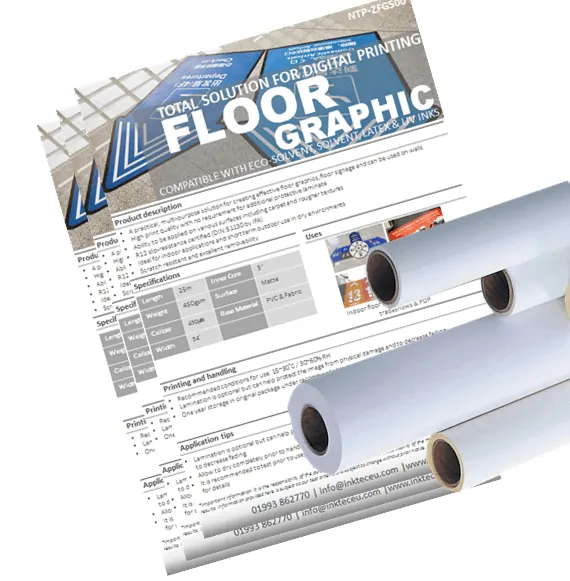 floor graphics film is ideal for inddor and outdoor applications particularly retail and tradeshows